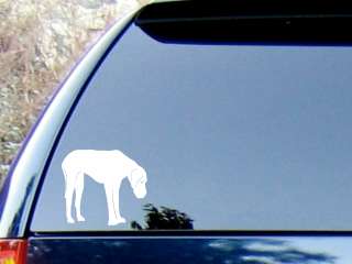 Great Dane #4 Vinyl Decal Sticker / Color Choice   HIGH QUALITY  