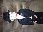Ventriloquist Doll   Charlie McCarthy   has tux   top hat   works 