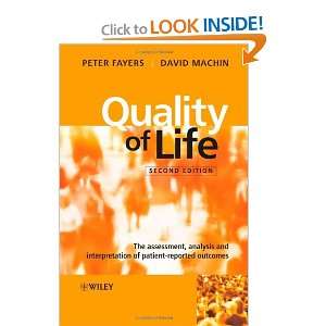   Patient reported Outcomes (9780470024508) Peter Fayers, David Machin