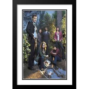  Framed and Double Matted TV Poster   Style J   2005