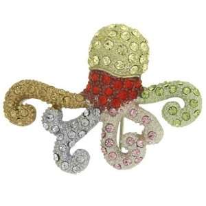  Multi Color Octopus Brooches And Pins Pugster Jewelry