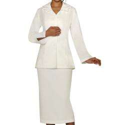 Divine Apparel Plus Size Classic Skirt Suit  
