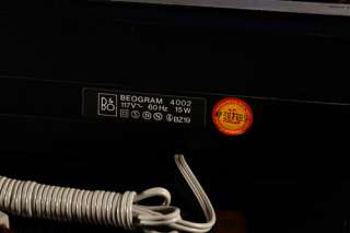   Beogram 4002 Audiophile Turntable w/ B&O MMC 20CL Phono Cartridge
