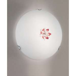 Lothus ceiling lamp medium   chrome plated, crystal clear, 110   125V 