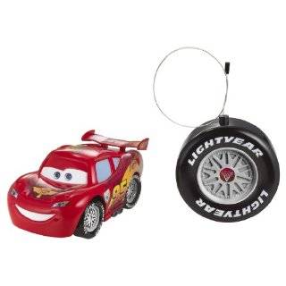   Disney Cars 2 Lightning McQueen Remote Control Car: Toys & Games