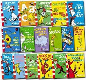 Dr Seuss Collection 17 Reading Fun Child Books Set HB  