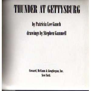  Gettysburg (9780698305823) Patricia Lee Gauch, Stephen Gammell Books