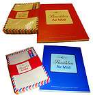 vintage basildon bond lightweight air mail writing paper envelopes set