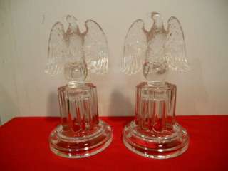 Pr. Imperial Candlewick Eagle Bookends  