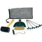 Coleman Tent Kit Stakes Broom Brush Dust Pan Camping Hiking Outdoor 