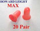 howard leight max ear plugs  