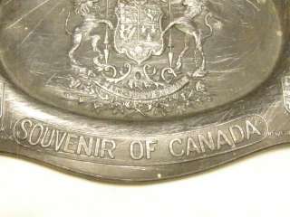 Vintage Ashtray Souvenir of Canada  