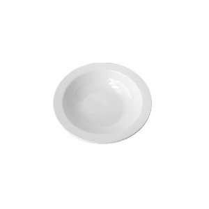   424L   Large Porcelain Ora Bowl, 14.5 x 3.5 in, White