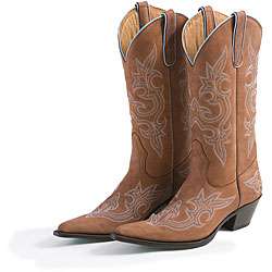 Lane Womens Santa Fe Suede Cowboy Boots  