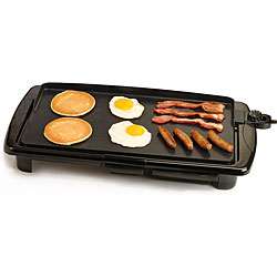 Nonstick Electric Griddle with Thermostat Control  