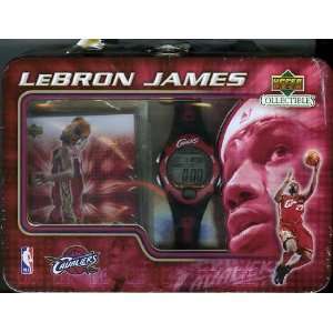  Upper Deck Lebron James Cavaliers Watch and 15 Card Set in 