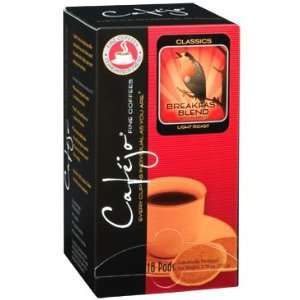  Cafejo Breakfast Blend Coffee Pods. 12 boxes (216 Count 