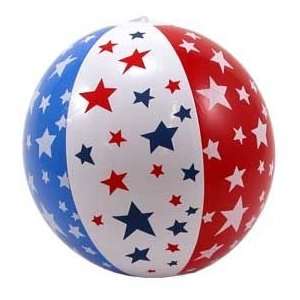  14 Patriotic Beach Ball Inflate: Toys & Games