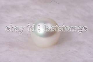 AA grade natural 15.5mm white round south sea pearls  