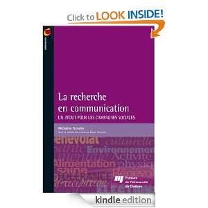 La recherche en communication (French Edition) Micheline Frenette 