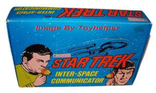 STAR TREK INTER SPACE COMMUNICATOR LONE STAR 1974 ART  