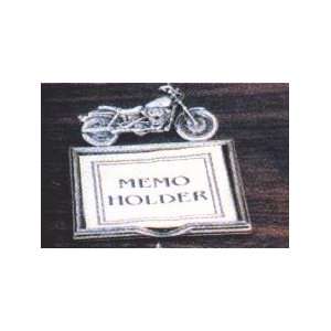  Desk Top Memo Holder Motorcyle Motif: Office Products