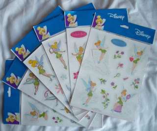 24 Sheet Disney Tinkerbell Multi Purpose Deco Sticker *  