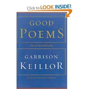  Good Poems (9781417663071) Garrison Keillor Books