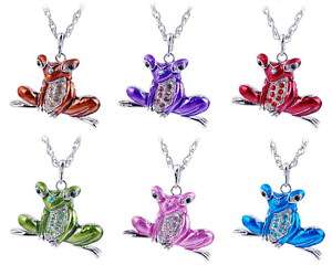 Free Tibetan frog charms pendant necklace 6pcs  