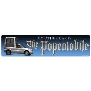  My Other Car is the Popemobile Car Magnet Automotive