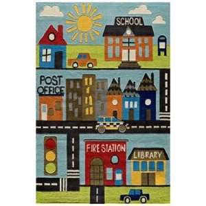  Momeni Lil Mo Whimsy LMJ 12 Town 5x7 Area Rug