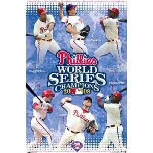 Phillies   2008 World Series Champs by Unknown 22x34:  