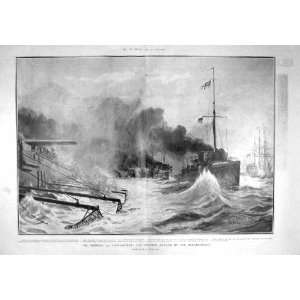  1907 PORTSMOUTH SHIPS TORPEDO ATTACK DREADNOUGHT