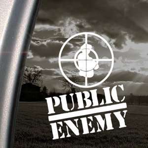 Public Enemy Decal Rap Band Car Truck Window Sticker