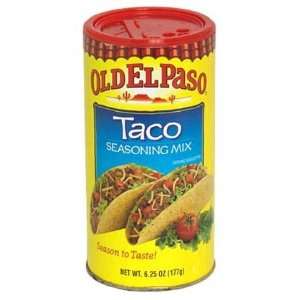 Old El Paso Taco Seasoning Mix, 6.25 oz, 12 ct (Quantity of 1) Health 