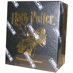  Harry Potter Memorabilia Moments Trading Cards HOBBY Box 