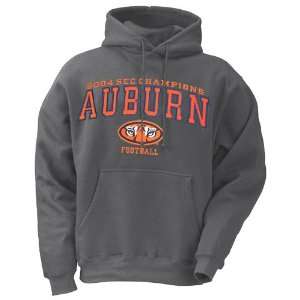  Auburn Tigers Charcoal 2004 SEC Champions Hoody Sweatshirt 