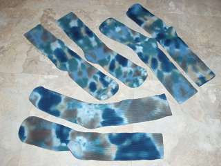 New tie dye dyed mens cotton crew socks shoe size 6 12  