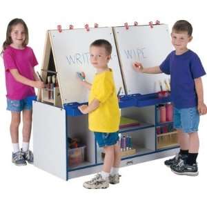   : Jonti Craft Rainbow Accents 4 Station Easel: Arts, Crafts & Sewing