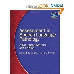  Assessment in Speech Language Pathology A Resource Manual 