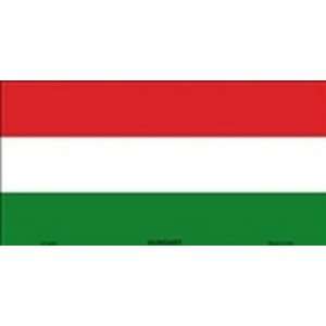 Hungary Flag License Plate Plates Tags Tag auto vehicle car front