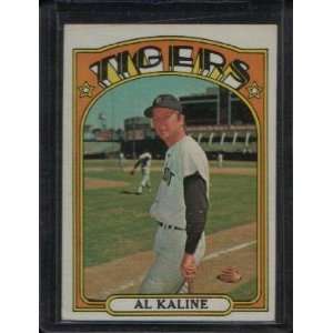  Al Kaline Topps 1972 #600 Detroit Tigers Sports 