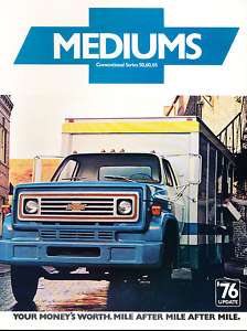 1976 Chevrolet Chevy Truck CE65 CD Sales Brochure Book  