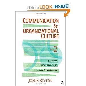  munication and Organizational Culture byKeyton Keyton Books