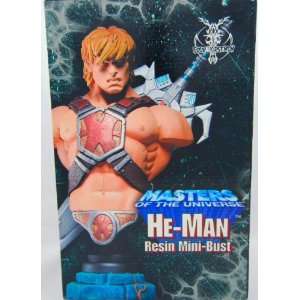  Masters of the Universe   He Man   Resin Mini Bust   Four 