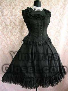 Gothic Lolita Cosplay Costume Doll Elegant Dress CD0001  