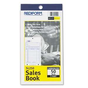  Rediform® Sales Form, 3 5/8 x 6 3/8, Carbonless 