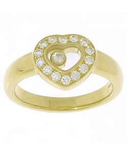 Chopard Happy 18k Gold 1/4ct TDW Diamond Ring  