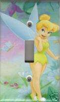 Tinkerbell Single Light Switch Plate Cover  