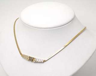 LOVELY 18k GOLD 2.5ct KITE DIAMOND 1ct ACCENTS NECKLACE  